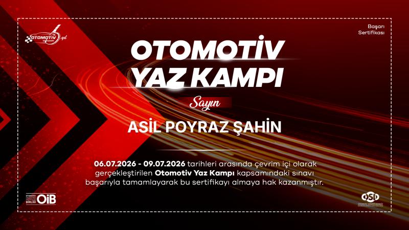 Automotive Summer Camp 2026